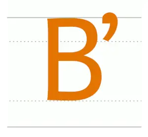 Bʼ