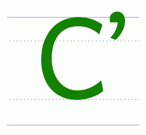 Cʼ