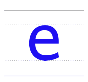e