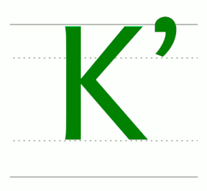 Kʼ