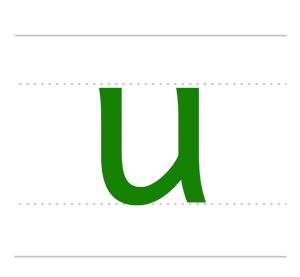 u