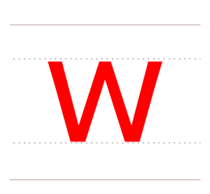 w
