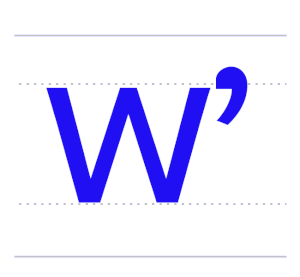 wʼ
