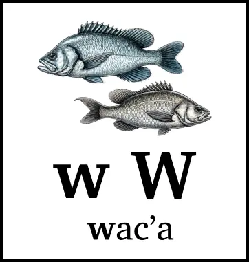 w W